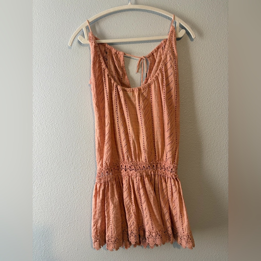 Melissa Odabash Pink Lace Swim Coverup - Picture 4 of 5